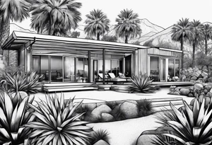 palm springs tattoo idea