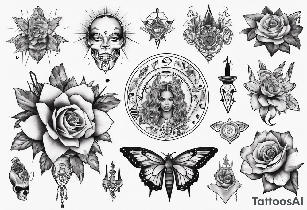 Beyoncé tattoo idea