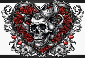 as long as my heart beats i will fight tattoo idea