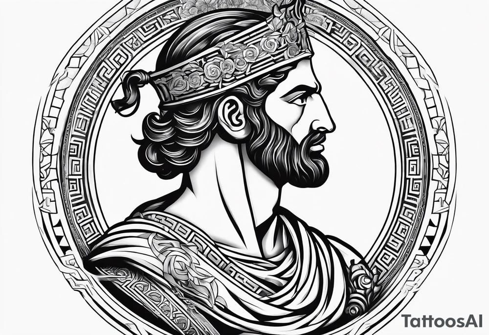 greek god tattoo idea