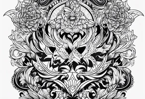 full back tattoo tattoo idea