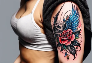 Stitch and Angel tattoo idea