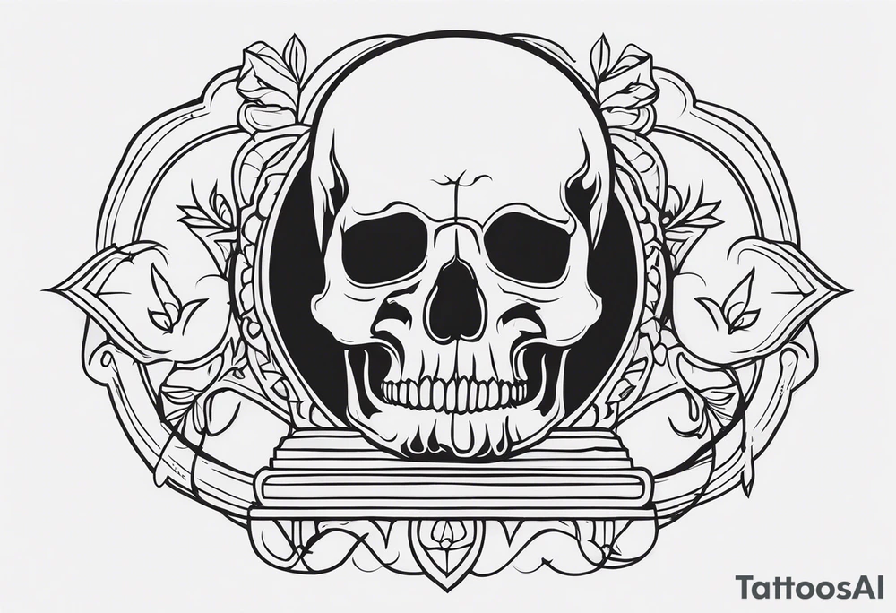 “apathy is death” tattoo idea