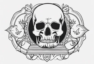 “apathy is death” tattoo idea