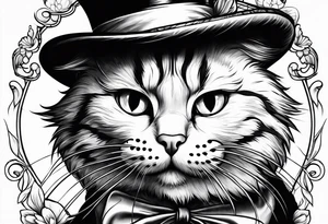 cat in the hat tattoo idea