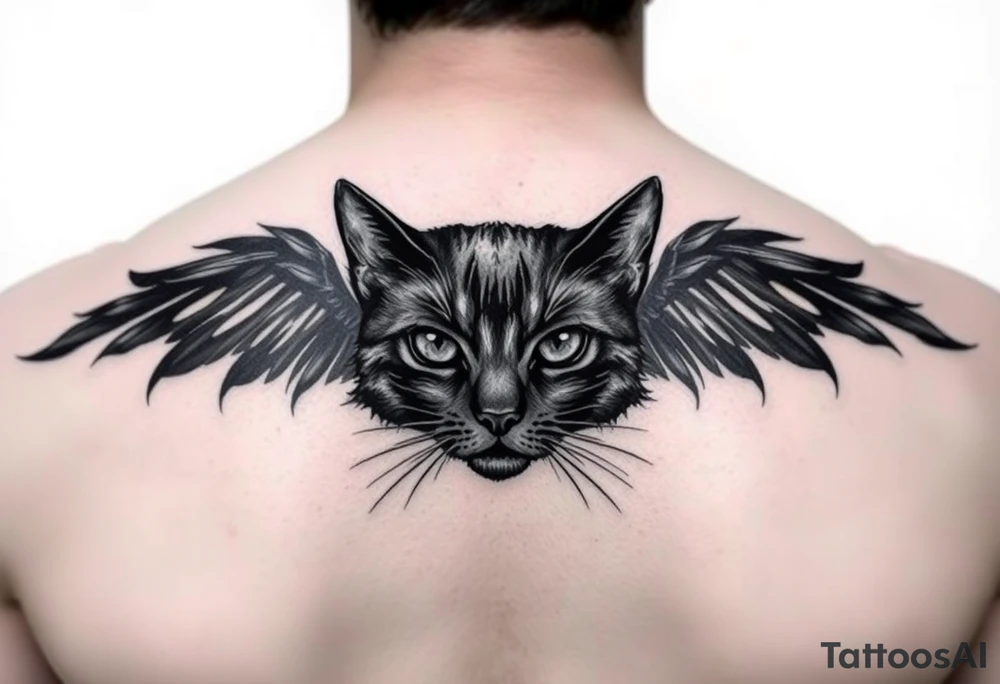 Black Cat tattoo idea