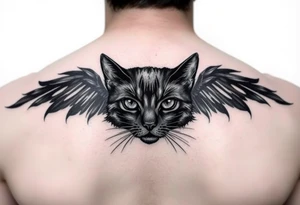 Black Cat tattoo idea