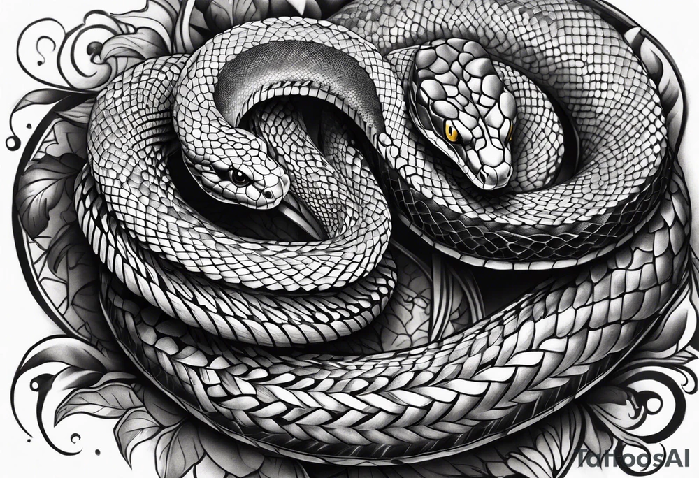 snake tattoo idea