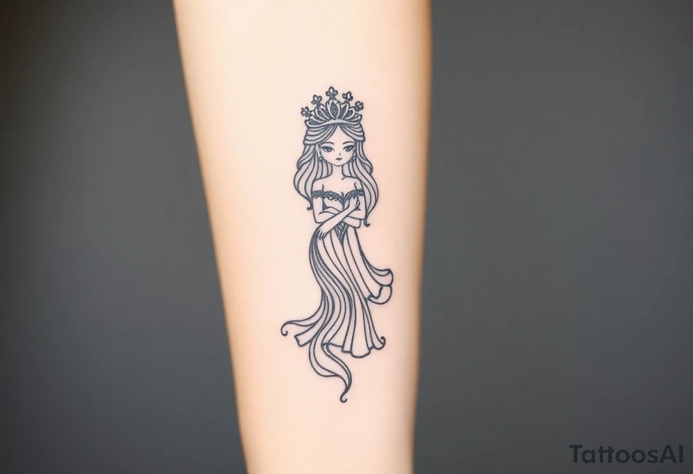 the empress tattoo idea