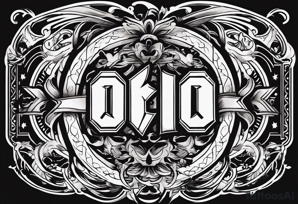 A banner that reads AO..BUSHWICK .HAH tattoo idea