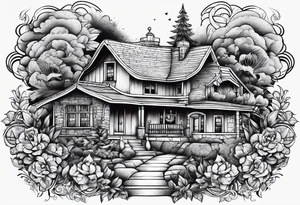 Home Love tattoo idea