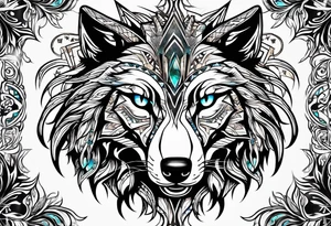 Lobo wolf for a male tattoo tattoo idea