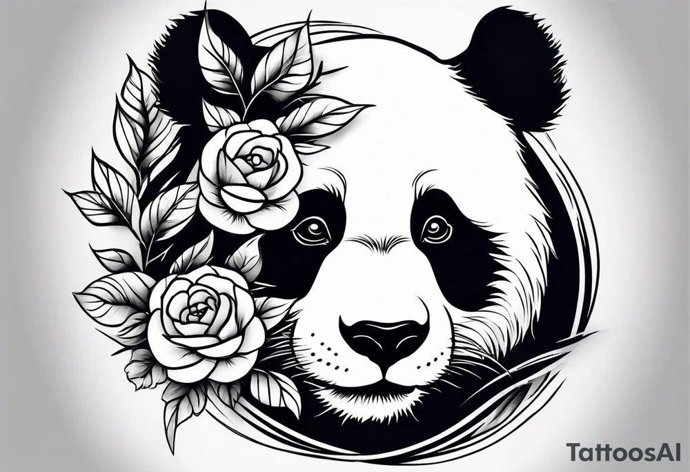 panda tattoo idea