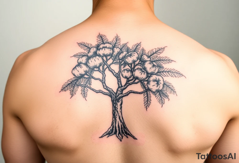 Breadfruit tree in iao valley maui tattoo idea