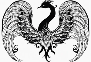 long flowing scaly

fan tail tattoo idea