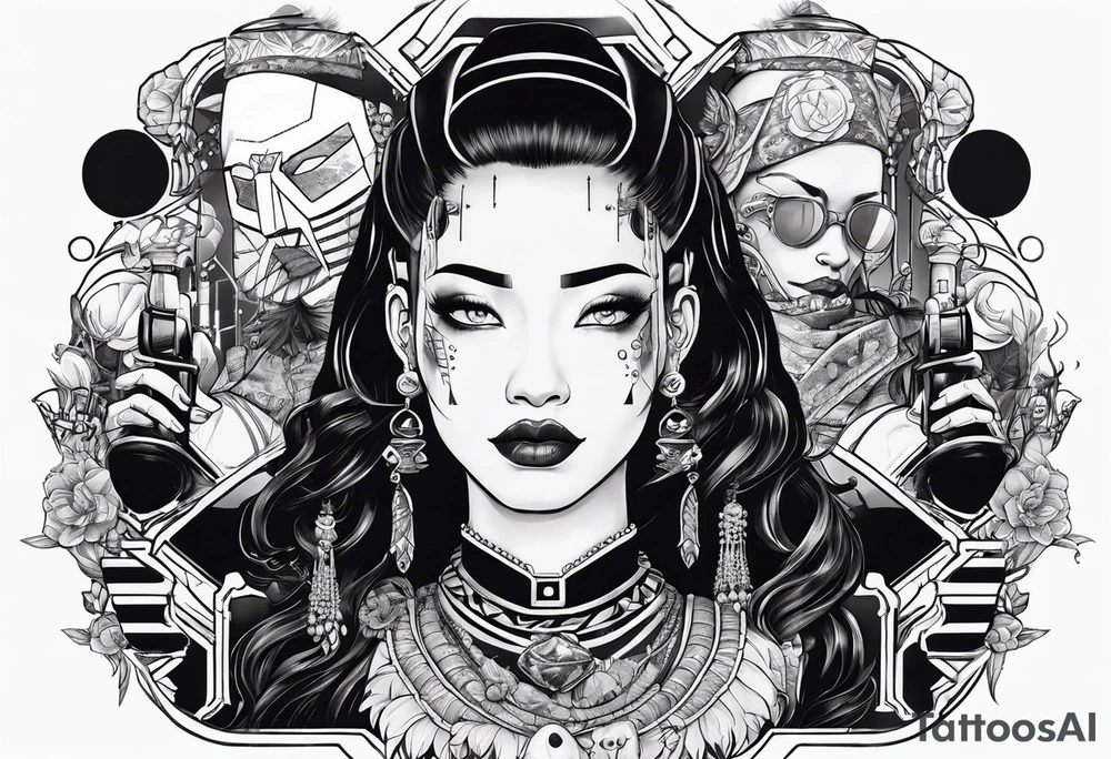 Love, Death & Robots tattoo idea