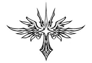 Synbol for light with a small L tattoo idea