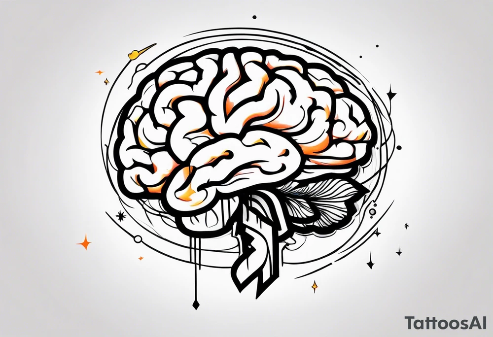 brain war tattoo idea