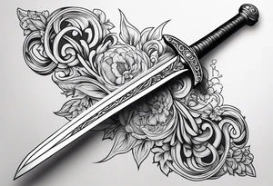 Sword tattoo idea
