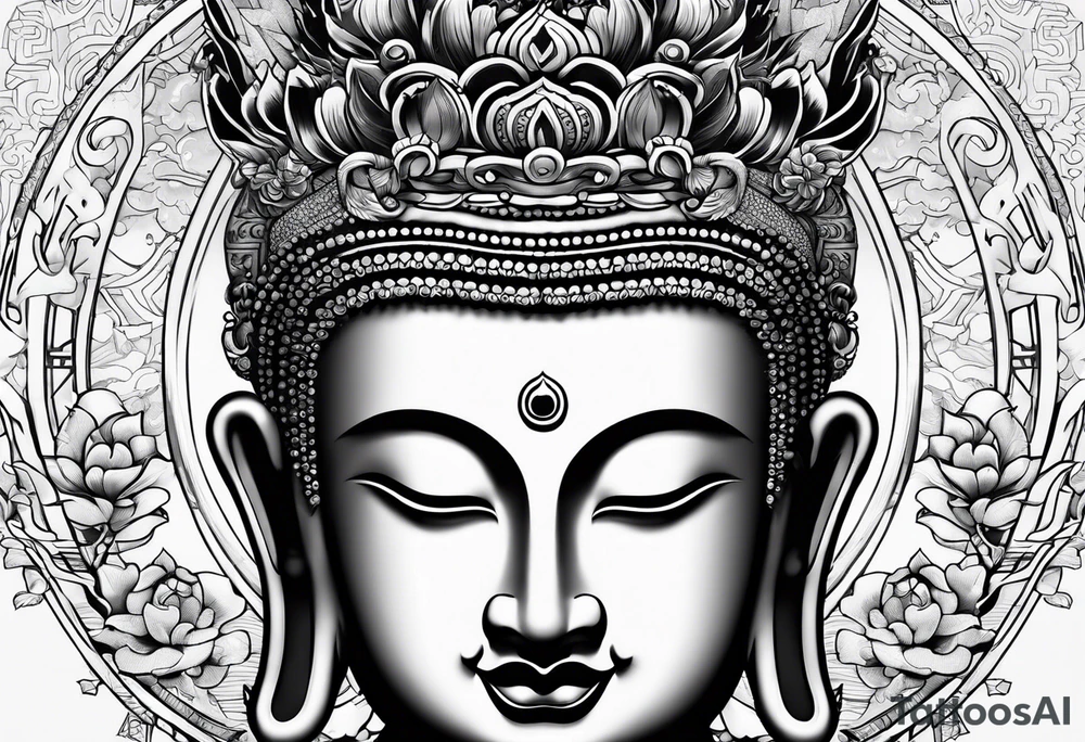 buddah tattoo idea