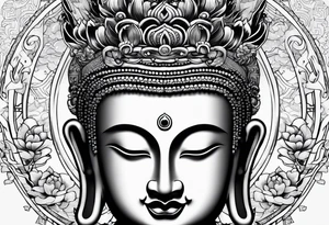 buddah tattoo idea