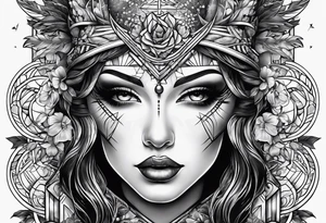 freedom and clear sight tattoo idea