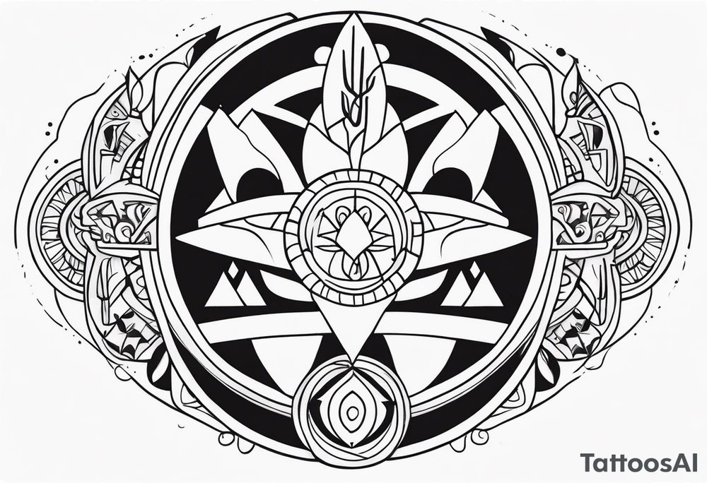 Pachamama Shamanic tattoo idea