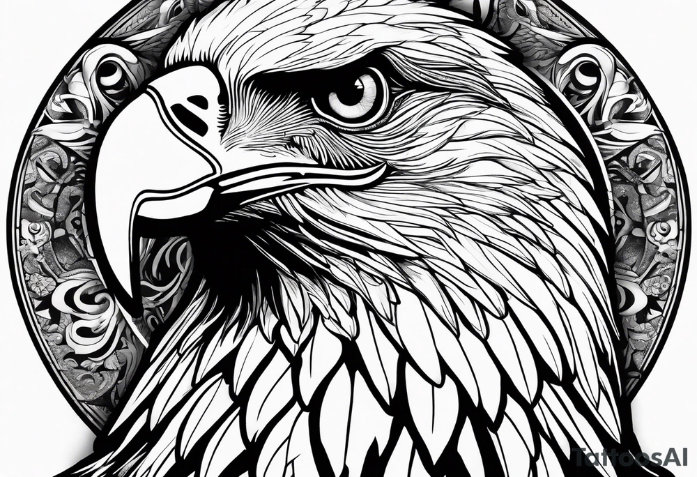 Eagle tattoo idea