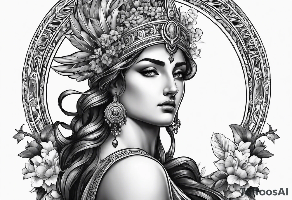Greece mythology tattoo idea
