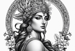 Greece mythology tattoo idea