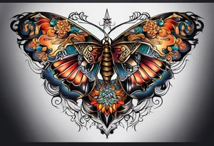 Full leg tattoo tattoo idea