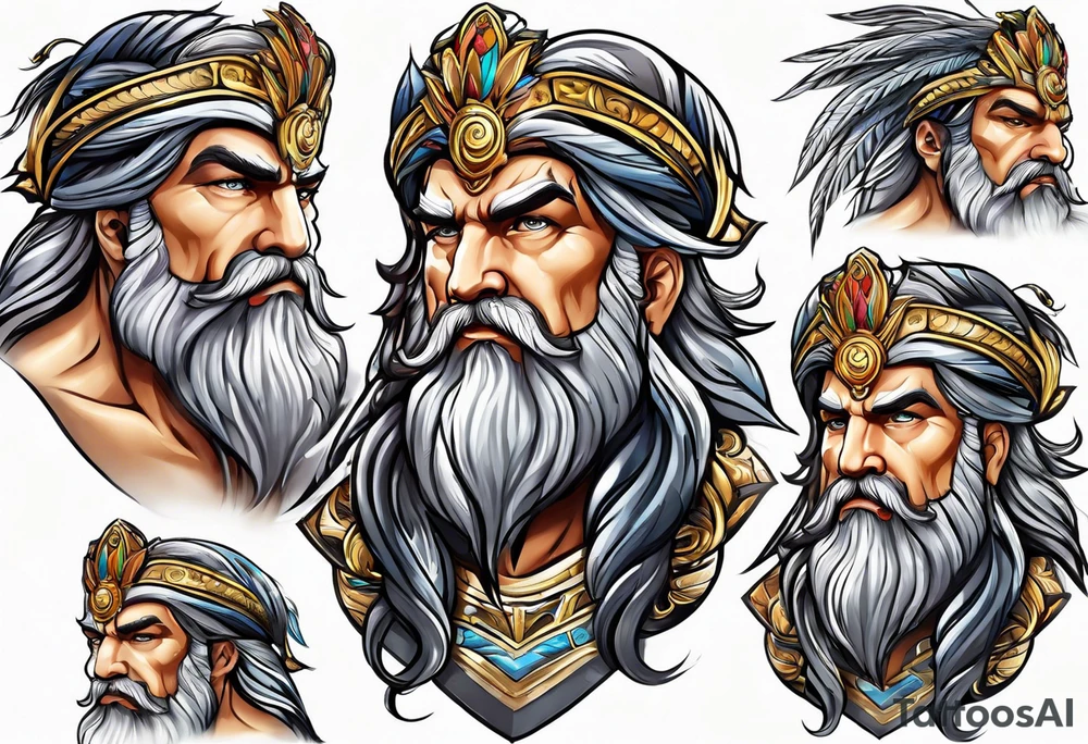 General zeus tattoo idea