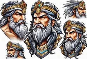 General zeus tattoo idea