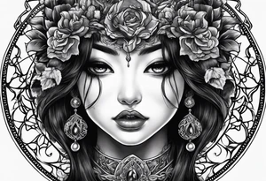tomie horror forearm tattoo tattoo idea