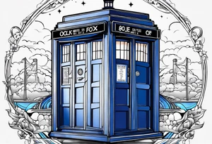 Only the tardis. Nothing more, nothing less. tattoo idea