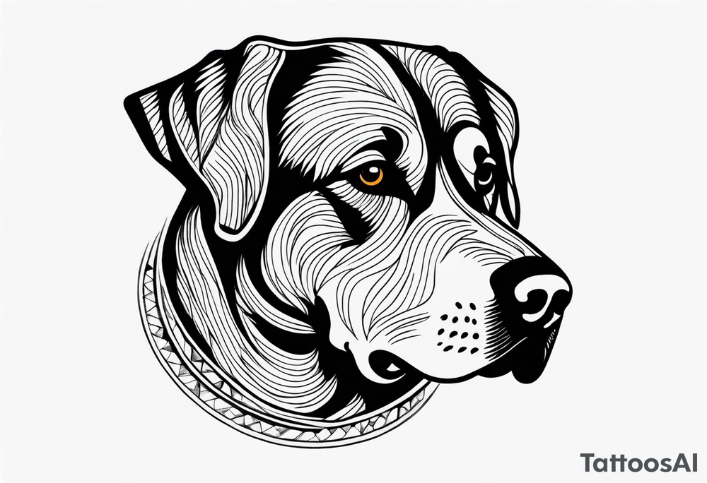Rottwieller tattoo idea