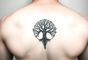 yggadrisl
tree of life
with circle tattoo idea