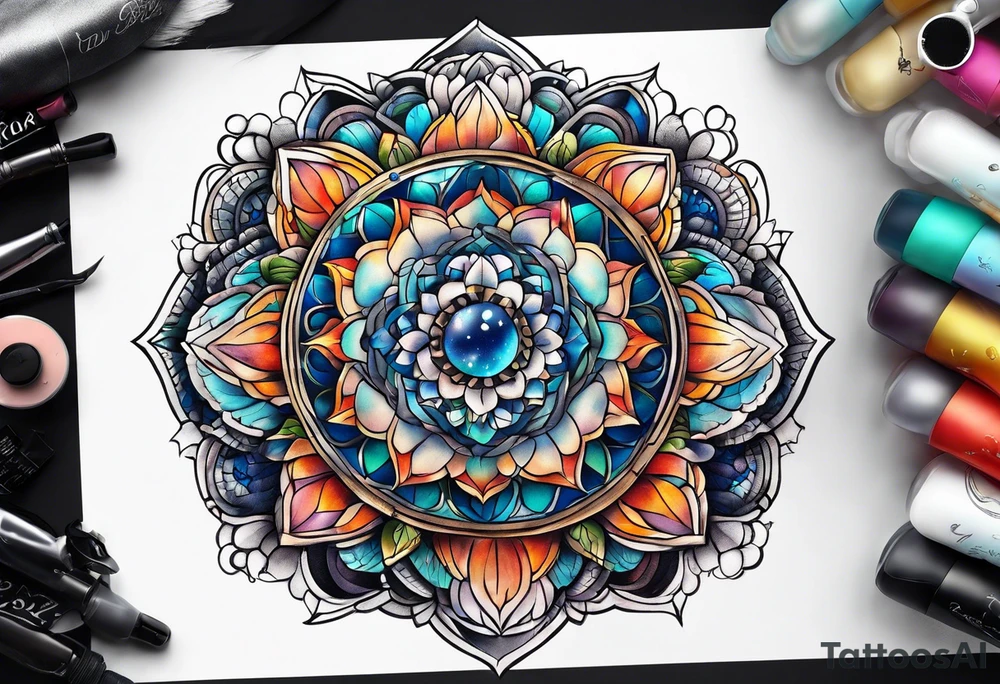 galaxias tattoo idea