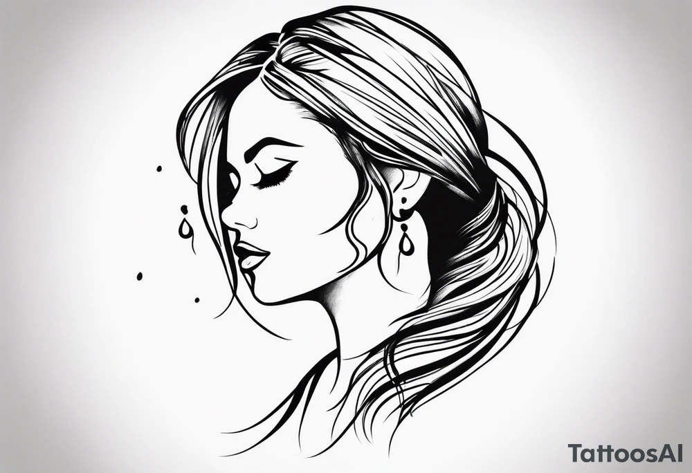 my tears ricochet tattoo idea
