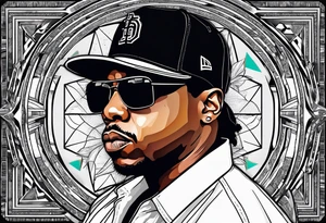 eazy e dr dre ice cube tattoo idea