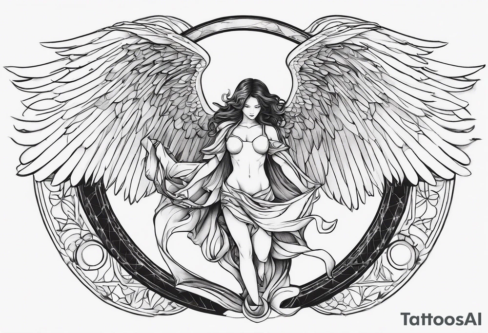 Archangel tattoo idea