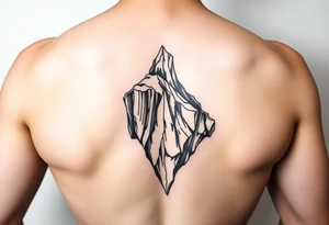 titanic and iceberg tattoo idea
