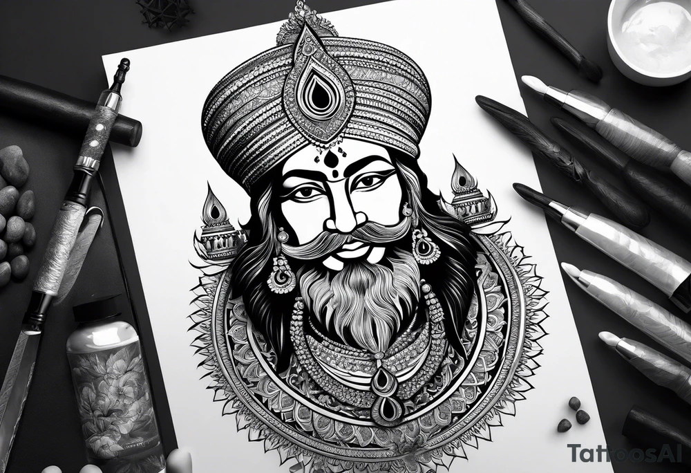 Hari Singh nalwa tattoo idea