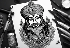 Hari Singh nalwa tattoo idea