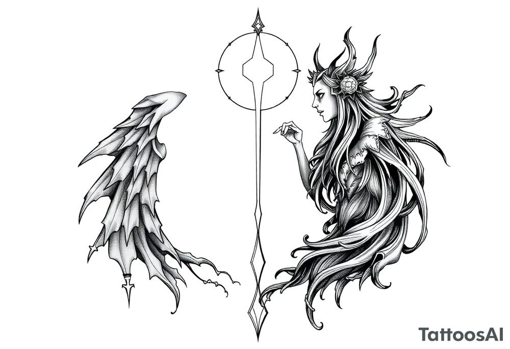 Reincarnation mythology, lust tattoo idea