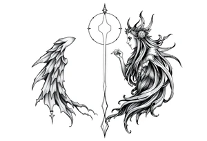 Reincarnation mythology, lust tattoo idea