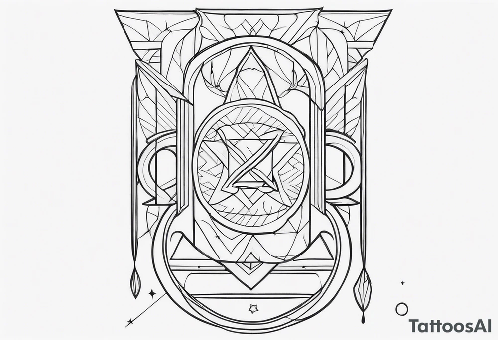 Two-Band Tattoo Design tattoo idea