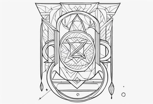 Two-Band Tattoo Design tattoo idea