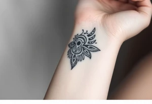 Māori spiritual healing tattoo idea