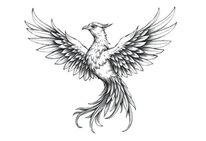 Phoenix tattoo idea